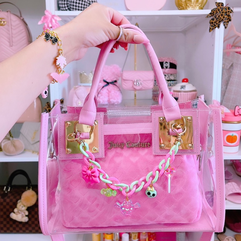 Girly Monster Neon Purse Chain